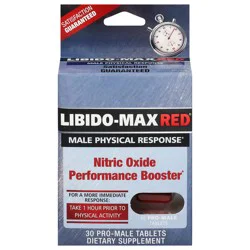 Libido-Max Red Nitric Oxide Performance Booster - 30 ct