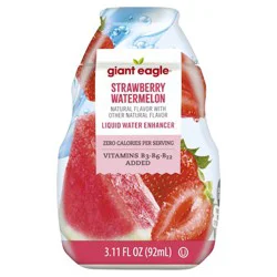 Giant Eagle Liquid Water Enhancer, Strawberry Watermelon