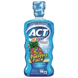 ACT Kids Pineapple Punch Anticavity Fluoride Rinse