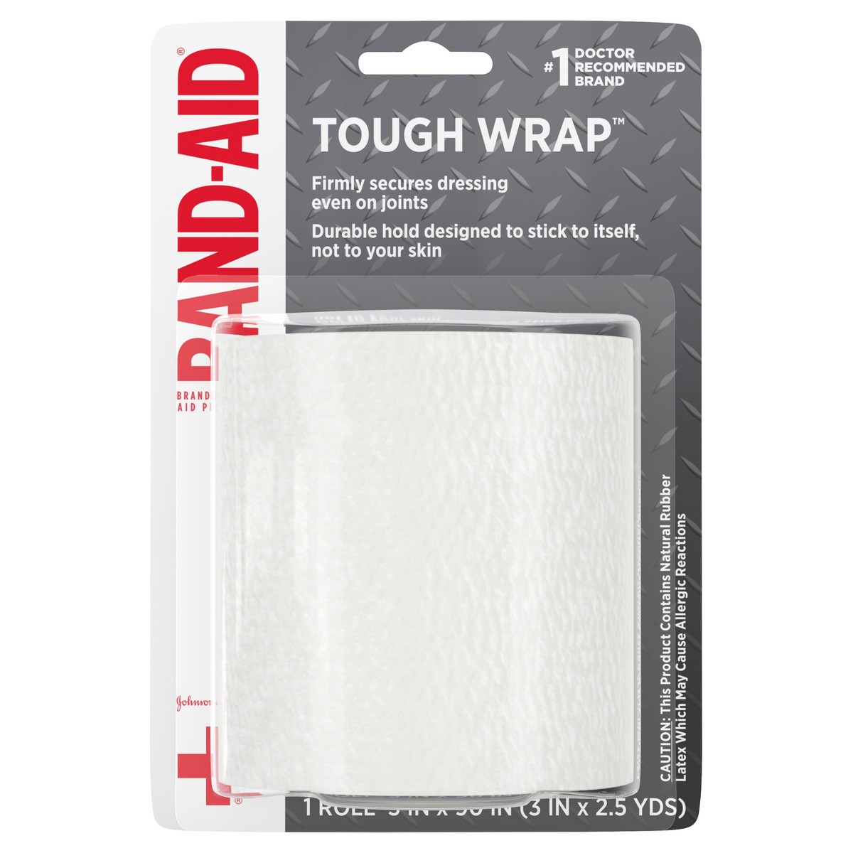 slide 4 of 8, BAND-AID Band-aid 3 X 2.5 Yd Secure-flex Wrap, 1 ct