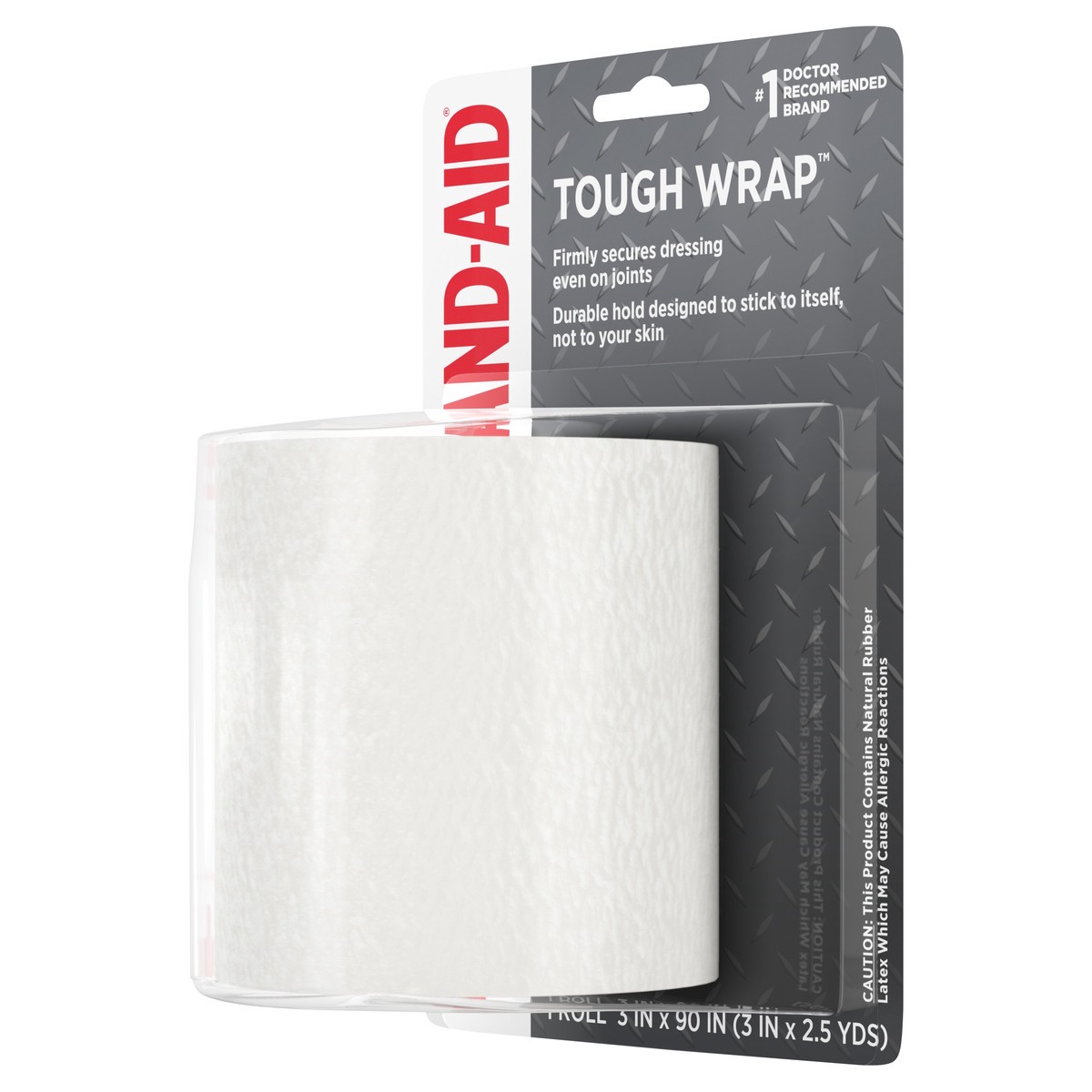 slide 5 of 8, BAND-AID Band-aid 3 X 2.5 Yd Secure-flex Wrap, 1 ct