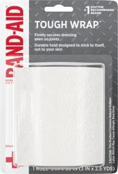 BAND-AID 3 x 90 Inch Tough Wrap 1 ea
