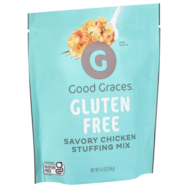 slide 1 of 1, Good Graces Gluten Free Savory Chicken Stuffing Mix, 5.5 oz