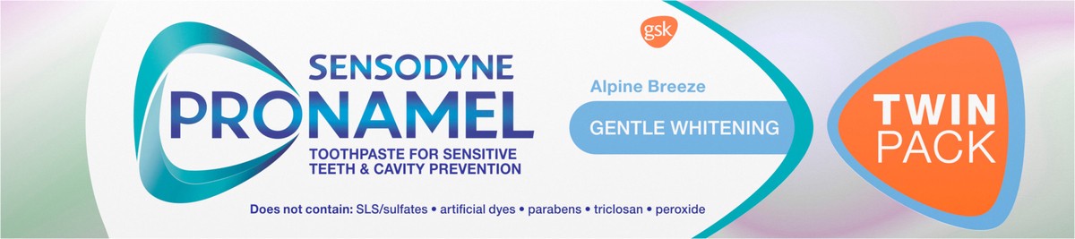 slide 4 of 14, Sensodyne Pronamel Gentle Whitening Enamel Toothpaste for Sensitive Teeth - 4 Ounces x 2, 2 ct; 8 oz