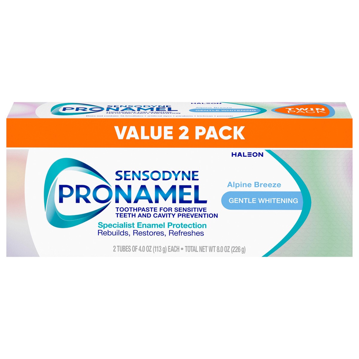 slide 1 of 14, Sensodyne Pronamel Gentle Whitening Enamel Toothpaste - 4 Oz x 2, 2 ct; 8 oz