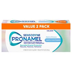 Sensodyne Pronamel Gentle Whitening Enamel Toothpaste - 4 Oz x 2