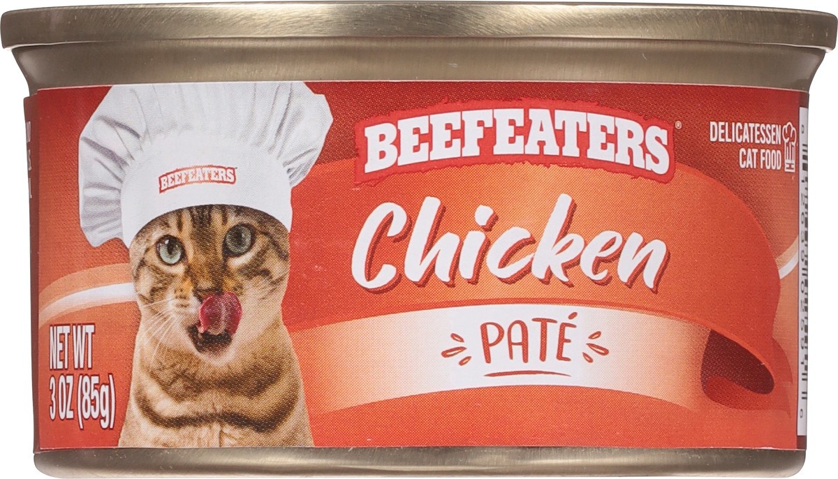 slide 13 of 14, Beefeaters Pate Chicken Cat Food 3 oz, 3 oz