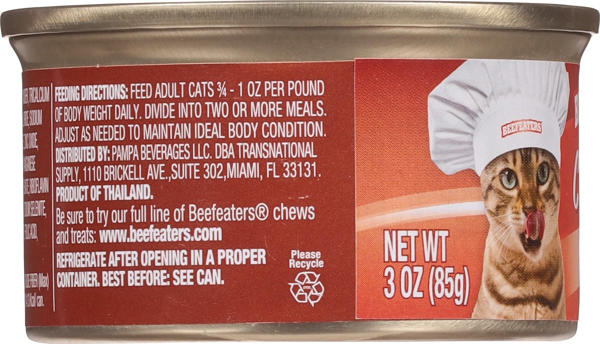 slide 10 of 14, Beefeaters Pate Chicken Cat Food 3 oz, 3 oz