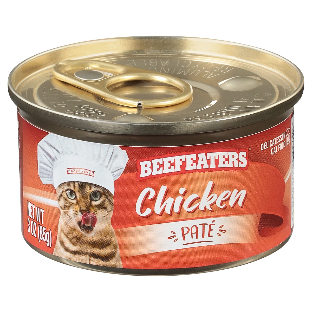 slide 7 of 14, Beefeaters Pate Chicken Cat Food 3 oz, 3 oz