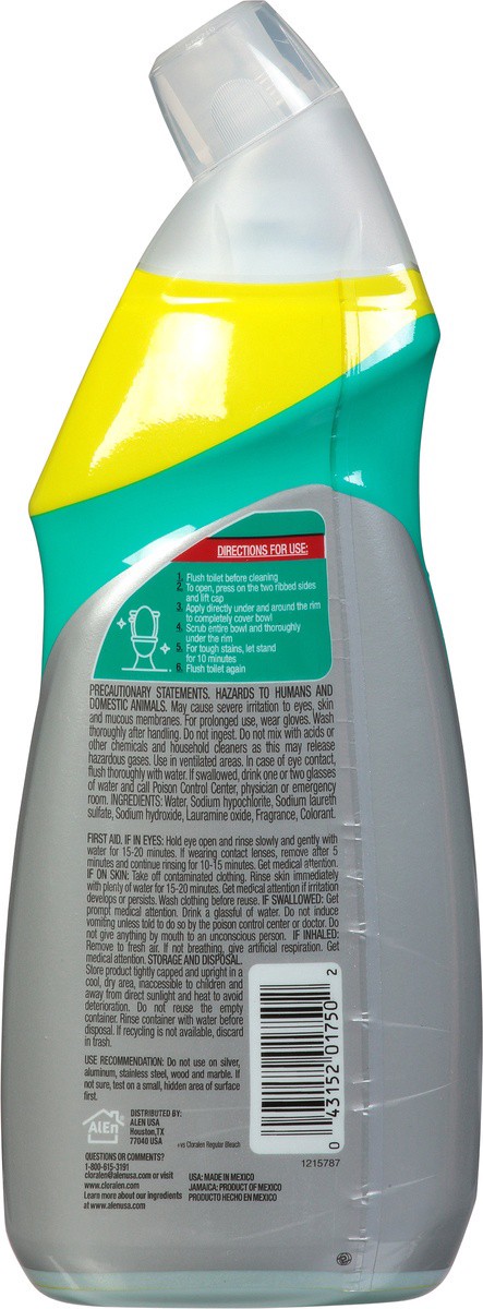 slide 5 of 9, Cloralen Stain Fighting Gel Fresh Scent Toilet Bowl Cleaner 24 fl oz, 24 fl oz