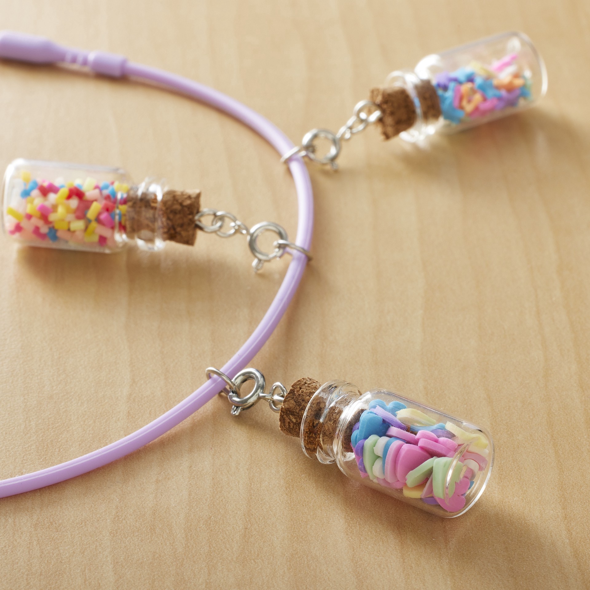 slide 2 of 5, Color Bottle Charms By Creatology, 3ct., 3 ct