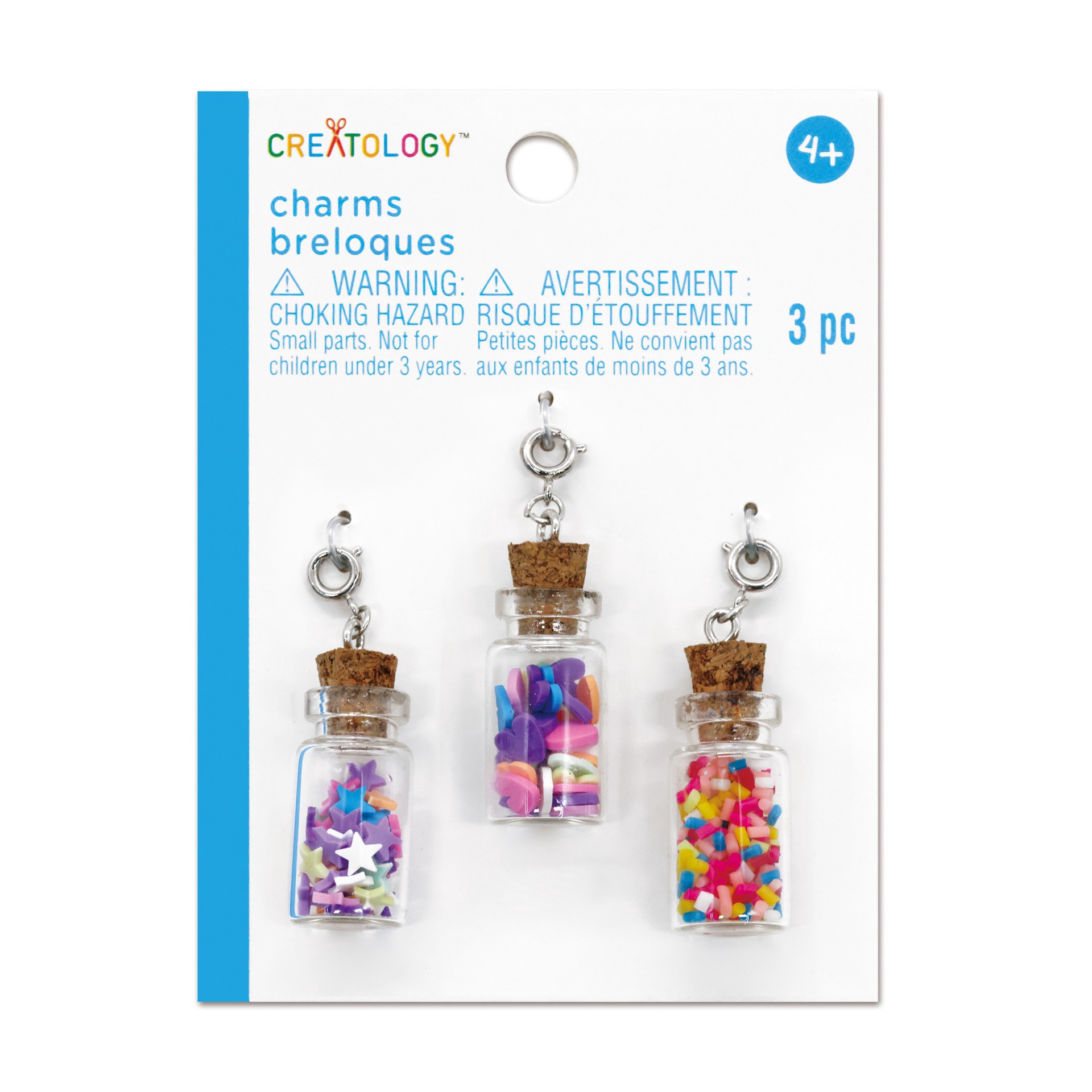 slide 4 of 5, Color Bottle Charms By Creatology, 3ct., 3 ct
