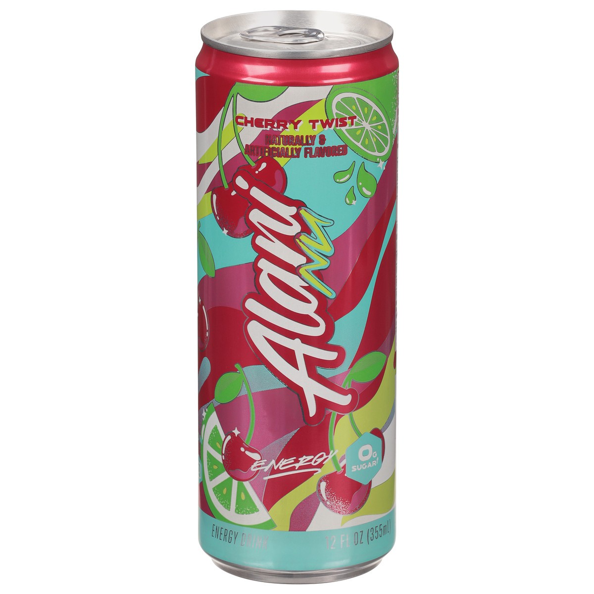 slide 4 of 13, Alani Nu Cherry Twist Energy Drink 12 fl oz, 12 fl oz