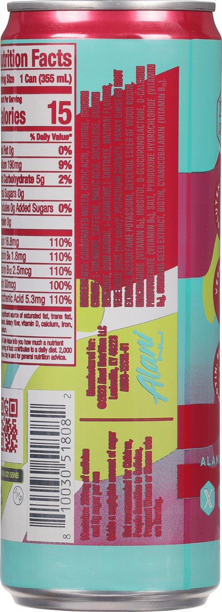 slide 5 of 13, Alani Nu Cherry Twist Energy Drink 12 fl oz, 12 fl oz