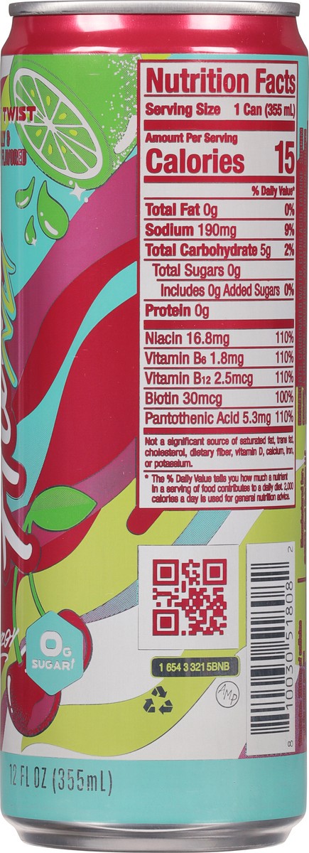 slide 10 of 13, Alani Nu Cherry Twist Energy Drink 12 fl oz, 12 fl oz