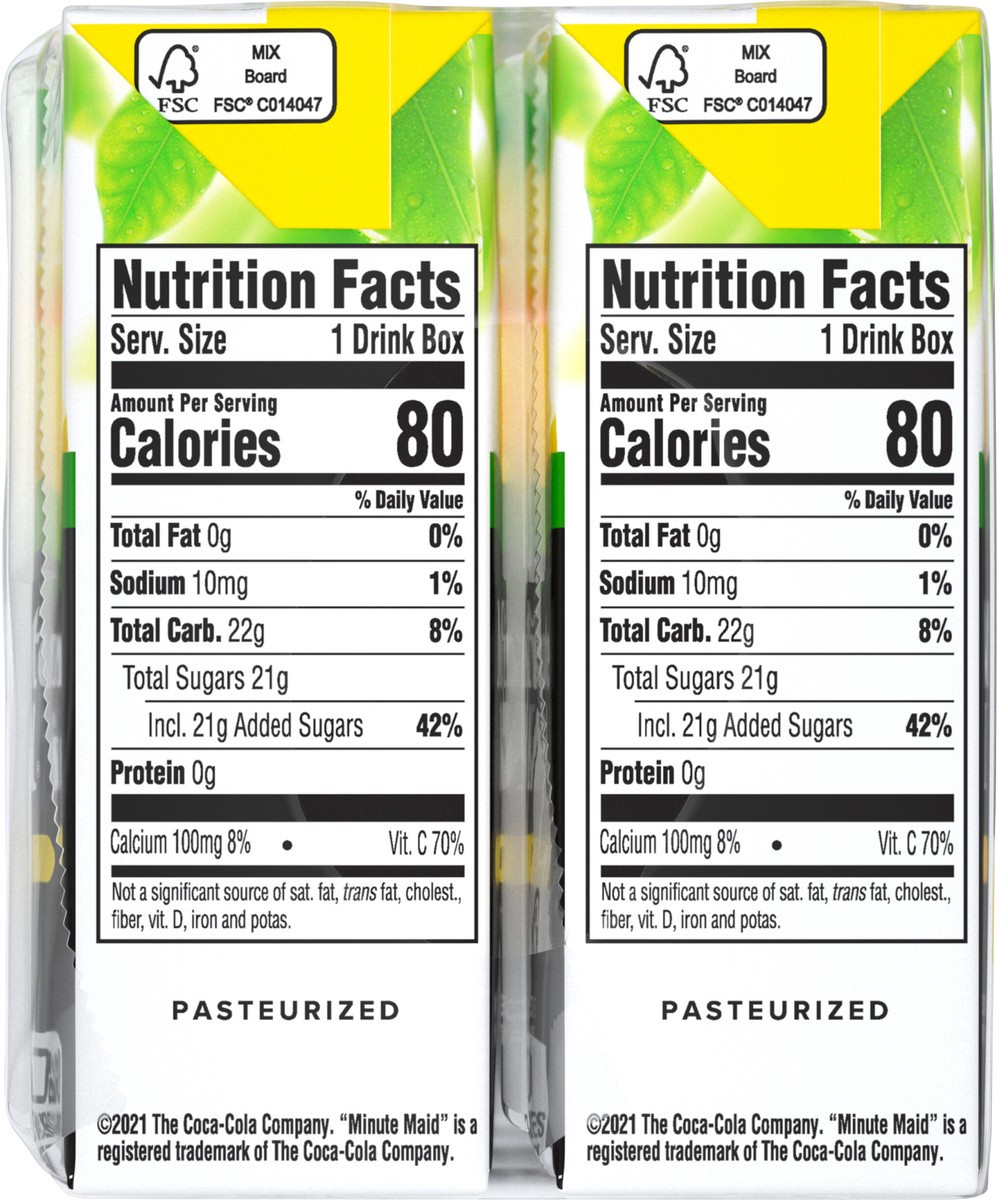 slide 7 of 11, Minute Maid Lemonade Cartons- 8 ct,