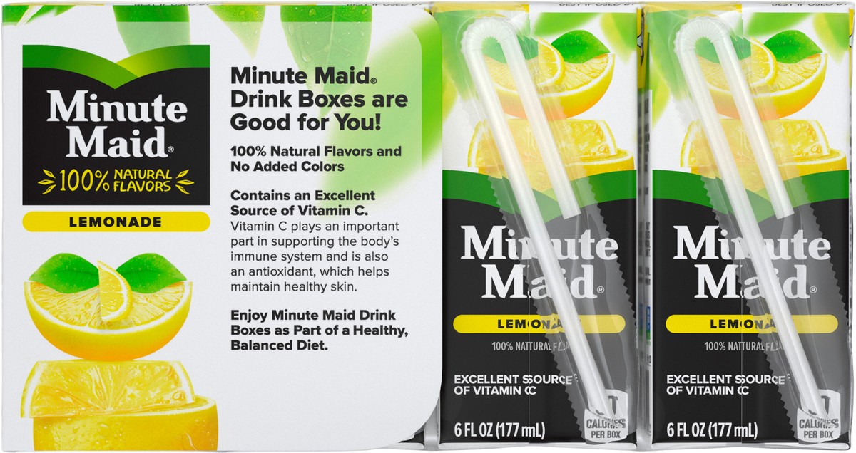 slide 3 of 11, Minute Maid Lemonade Cartons- 8 ct,