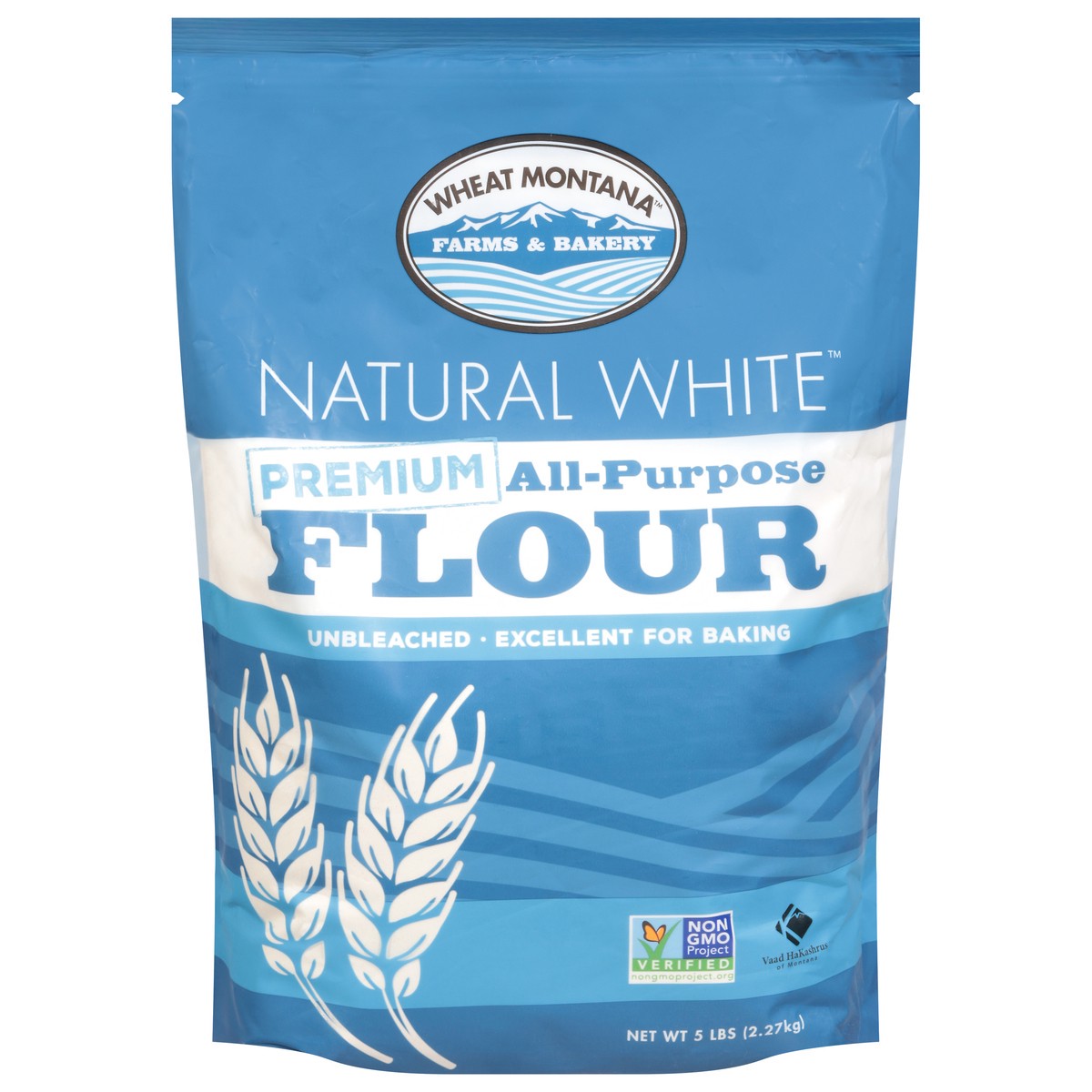slide 14 of 14, Wheat Montana Natural White Flour - 5 lb, 5 lb