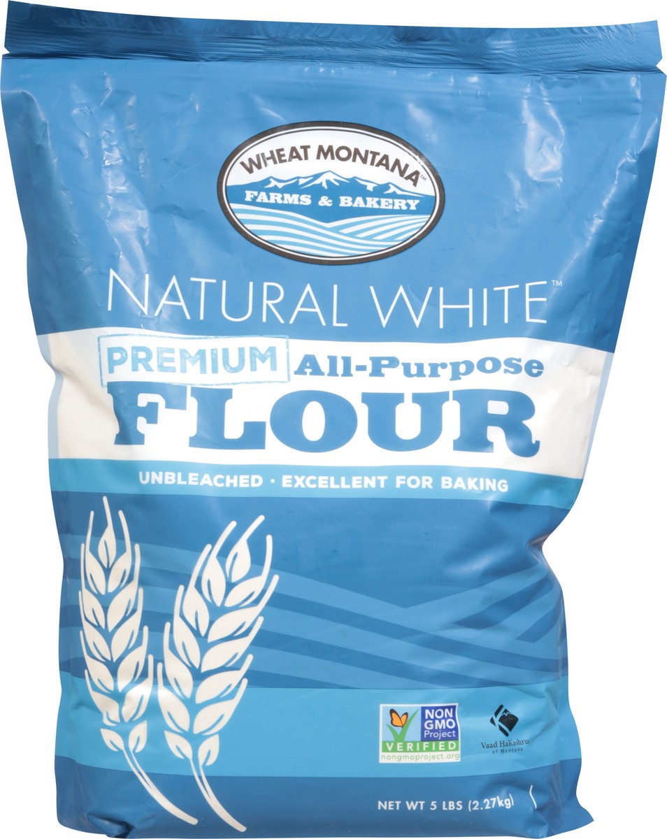 slide 10 of 14, Wheat Montana Natural White Flour - 5 lb, 5 lb