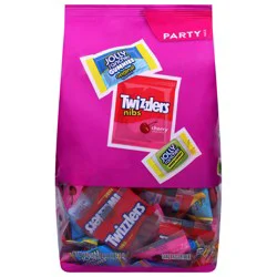 Hershey's Jolly Rancher and Twizzlers Fruit Flavored Assortment Snack Size Chewy and Hard Candy