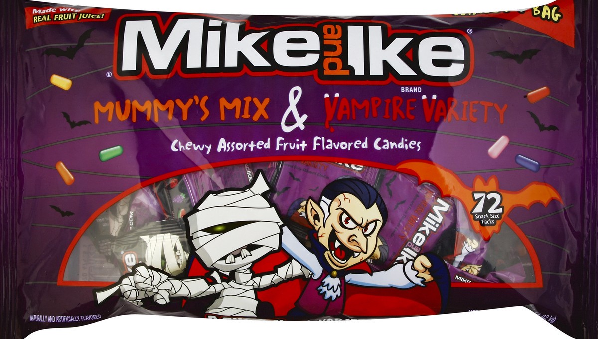 slide 5 of 5, MIKE AND IKE Variety Bag, 72 ct