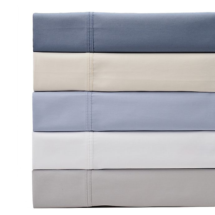 slide 2 of 2, SALT 300-Thread-Count Cotton Sateen Standard Pillowcases - Ivory, 2 ct