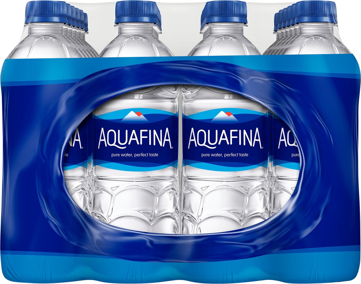 slide 3 of 3, Aquafina Pure Unflavored Water - 24pk/16.9 fl oz Bottles, 24 ct; 16.9 fl oz