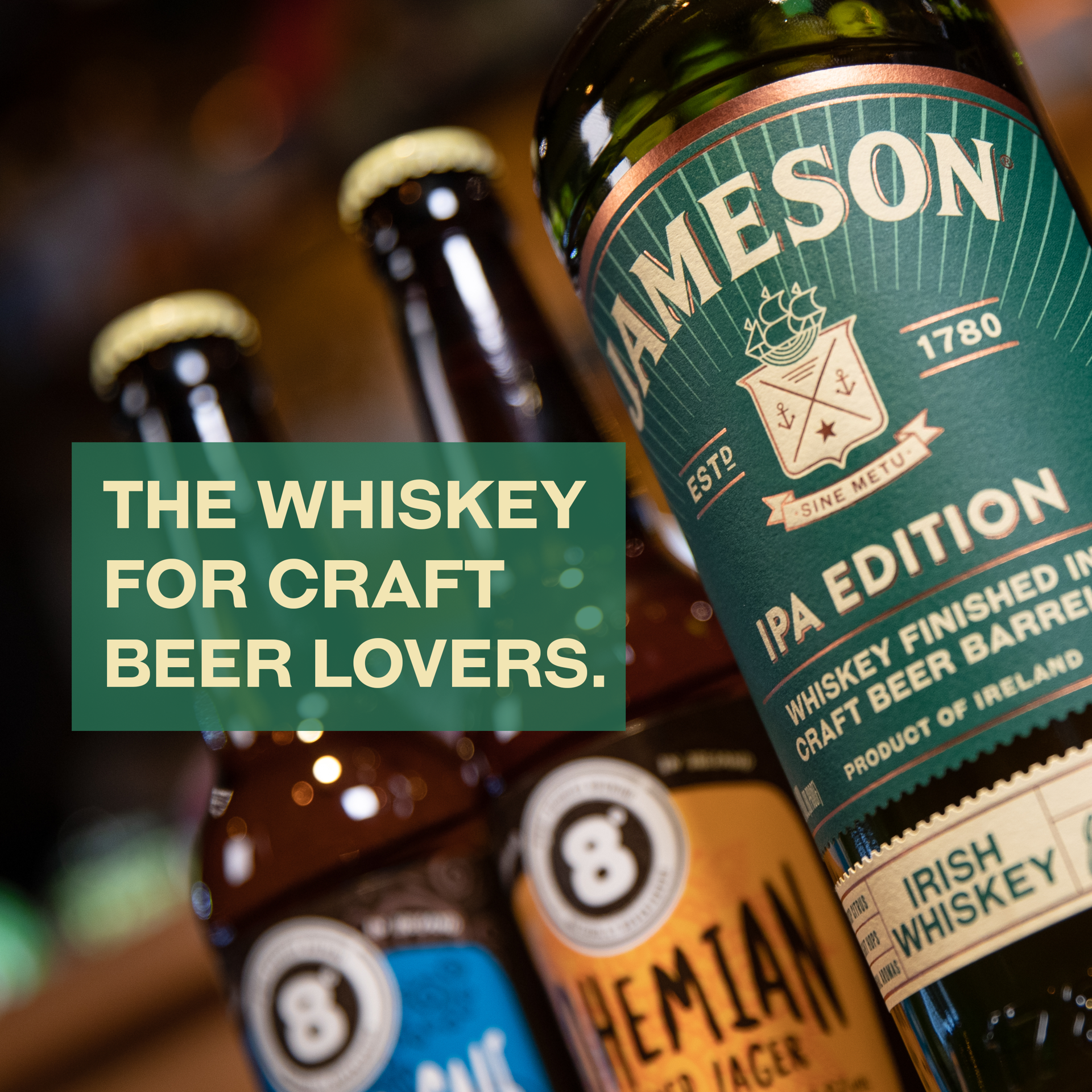 slide 6 of 10, Jameson Caskmates IPA Irish Whiskey, 1 L Bottle, 40% ABV, 1 liter