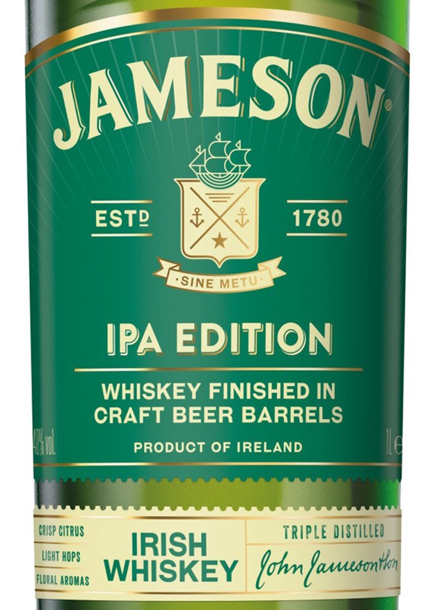 slide 4 of 10, Jameson Caskmates IPA Irish Whiskey, 1 L Bottle, 40% ABV, 1 liter