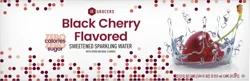 SE Grocers Black Cherry Sparkling Water 12 Pack
