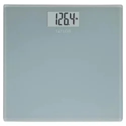 Taylor Digital Glass Scale, Spa Blue
