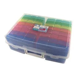 Novelinks 4" x 6" Photo & Craft Storage - Rainbow