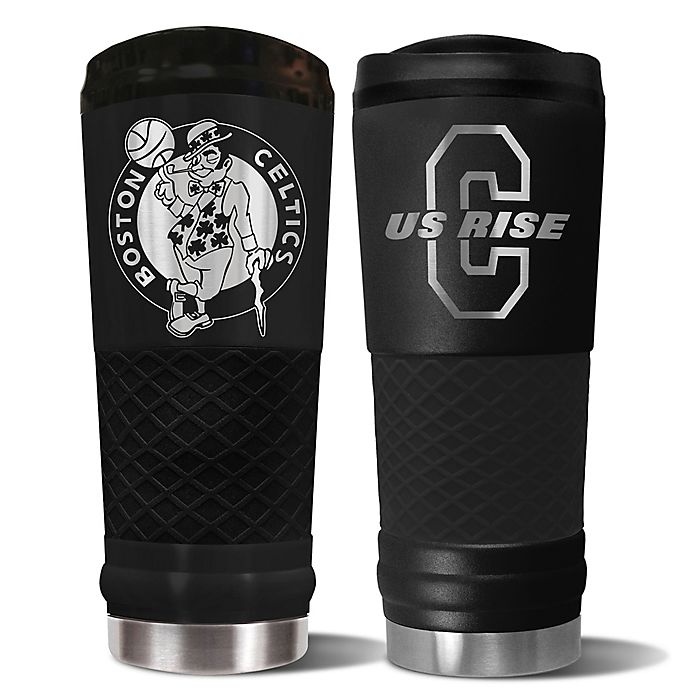 slide 1 of 1, NBA Boston Celtics Powder Coated STEALTH Draft Tumbler, 24 oz