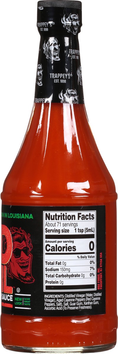 slide 12 of 12, Trappey's Red Devil Hot Sauce, 12 fl oz