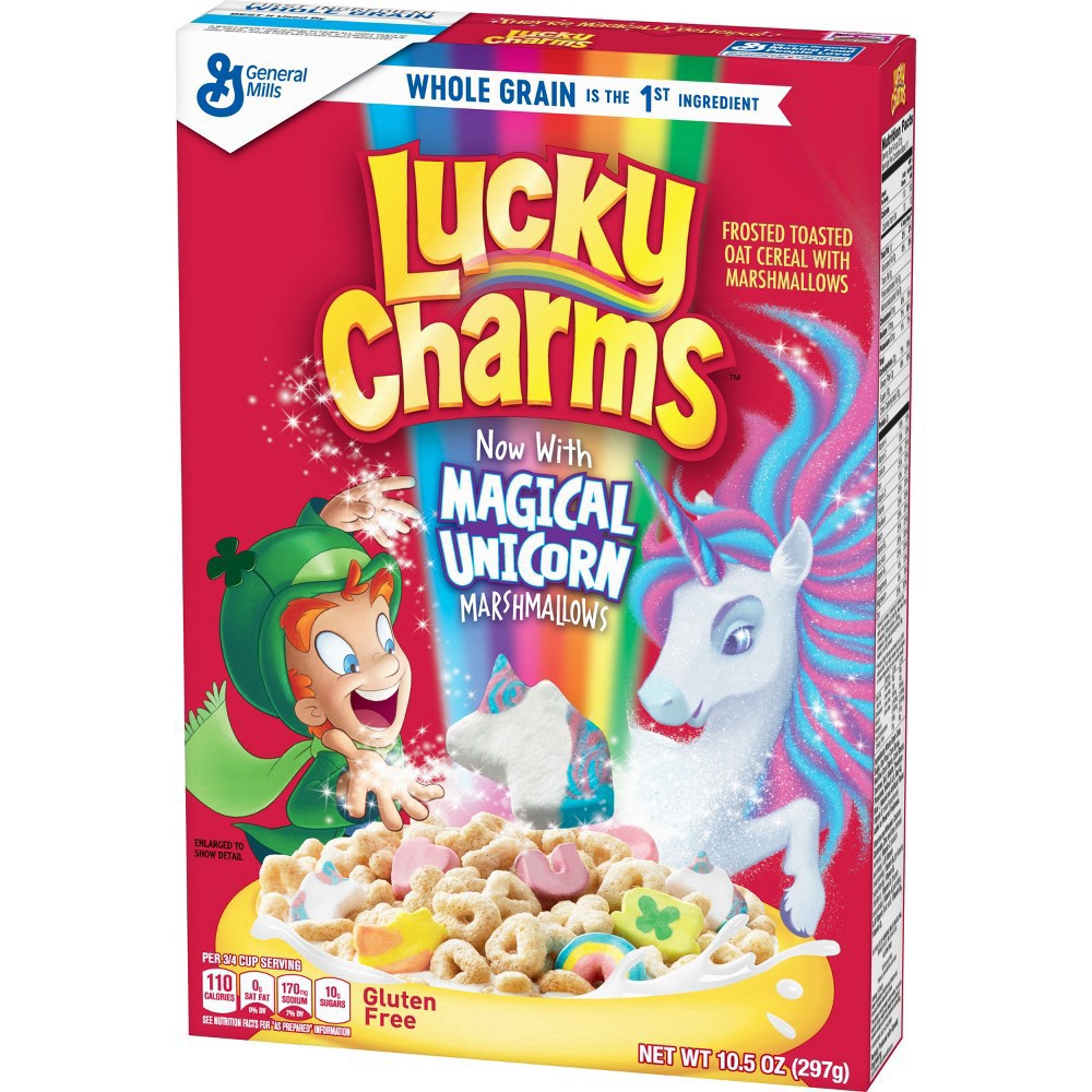 slide 3 of 4, General Mills Cereal Lucky Charms, 10.5 oz