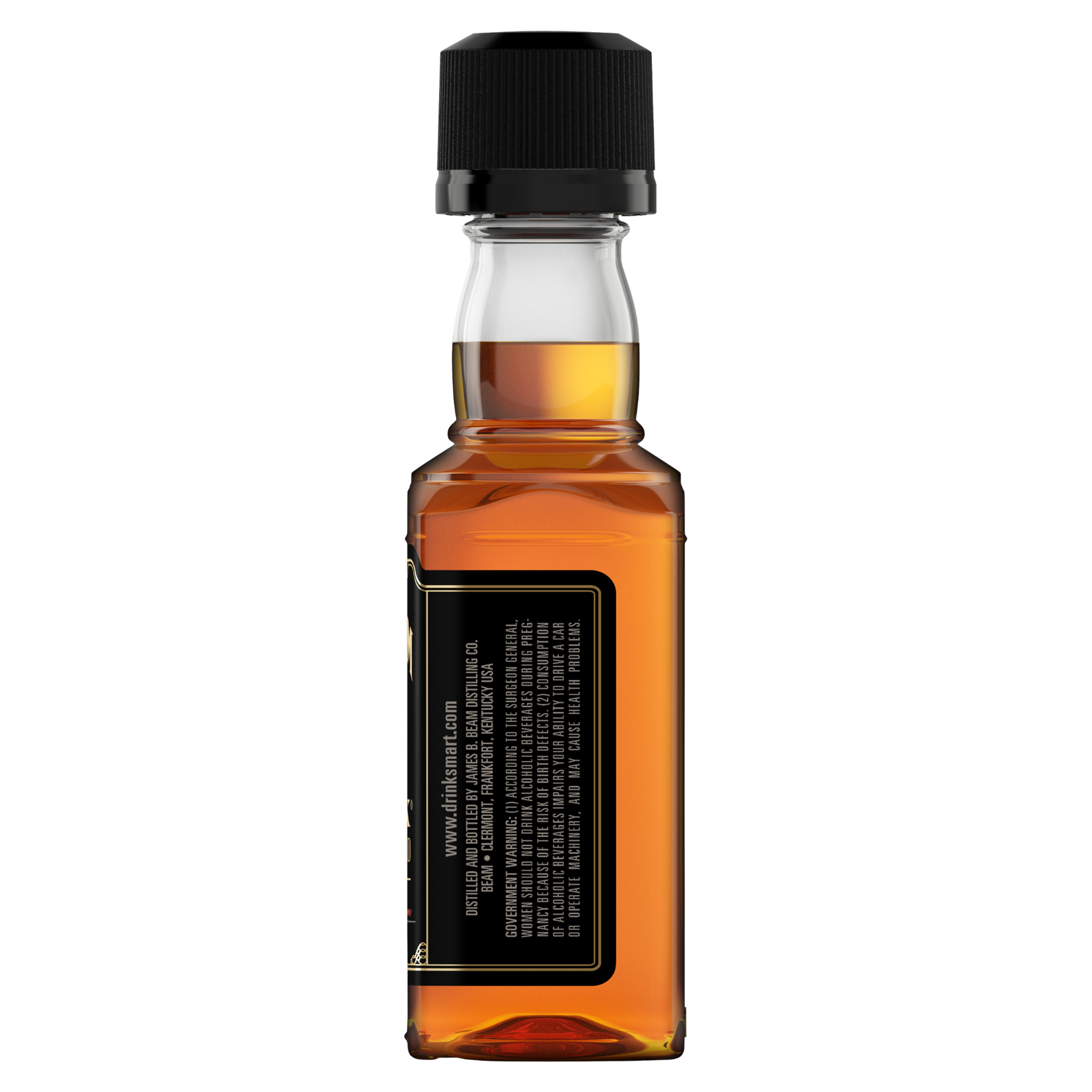 slide 2 of 3, Jim Beam Black Extra-Aged Kentucky Straight Bourbon Whiskey 50 ml, 50 ml