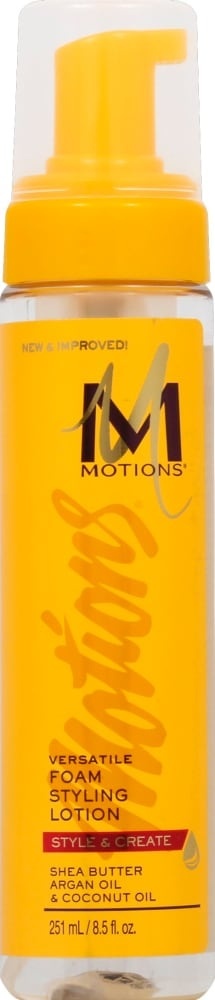 slide 1 of 1, Motions Style & Create Versatile Foam Styling Lotion, 8.5 oz