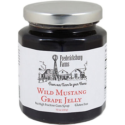 slide 1 of 1, Fredericksburg Farms Wild Mustang Grape Jelly, 10 oz