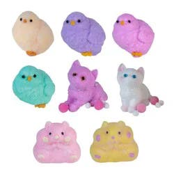 Orb Factory Assorted Orb Curiosities Taba-Licious Fluffs Squishy Toy, 1pc.