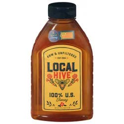 Local Hive Raw & Unfiltered Honey 24 oz