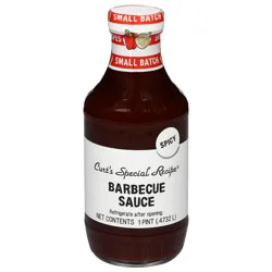 Curt's Special Recipe Spicy Barbecue Sauce 1 pt