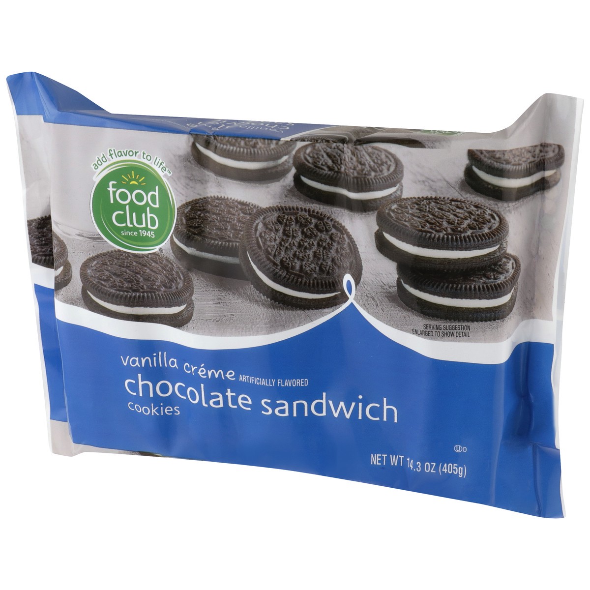 slide 3 of 9, Food Club Cookies - Creme Sandwich, 14.3 oz