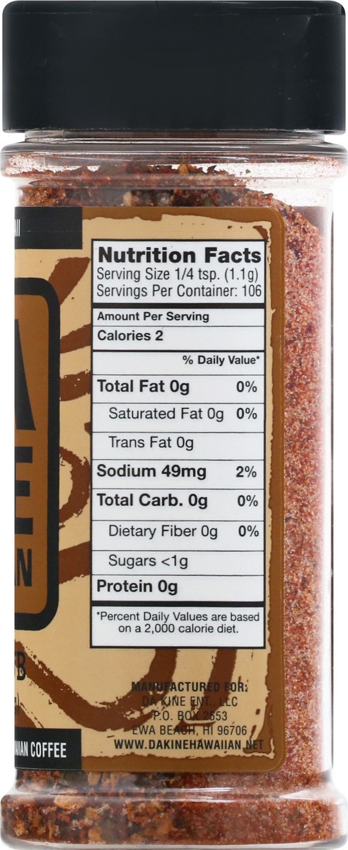 slide 11 of 12, Da Kine Hawaiian Smoky Rub 4 oz, 4 oz
