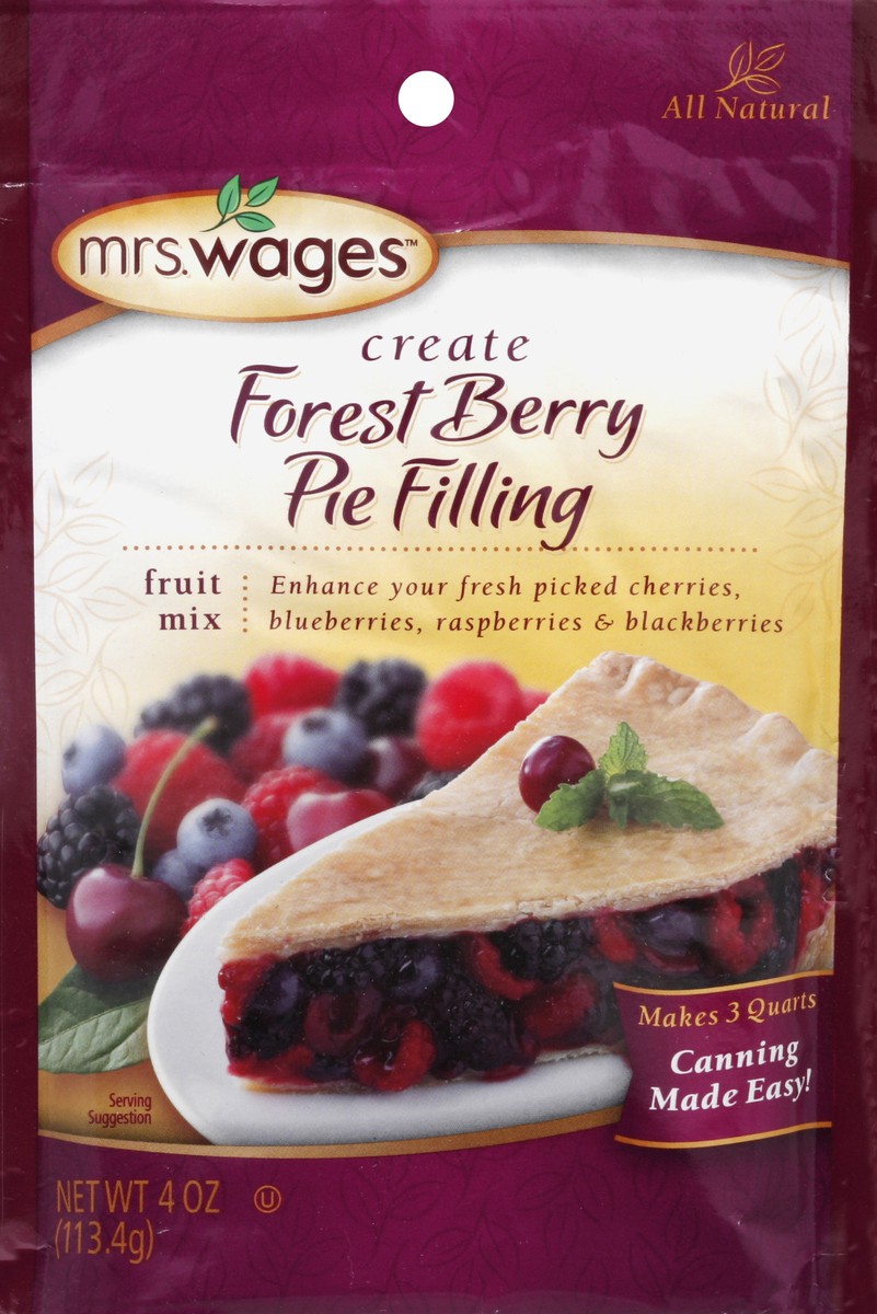 slide 2 of 2, Mrs. Wages Create Forest Berry Pie Filling Fruit Mix, 4 oz