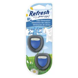 Refresh Your Car! , 2-Pack Mini Diffuser, Fresh Linen 2