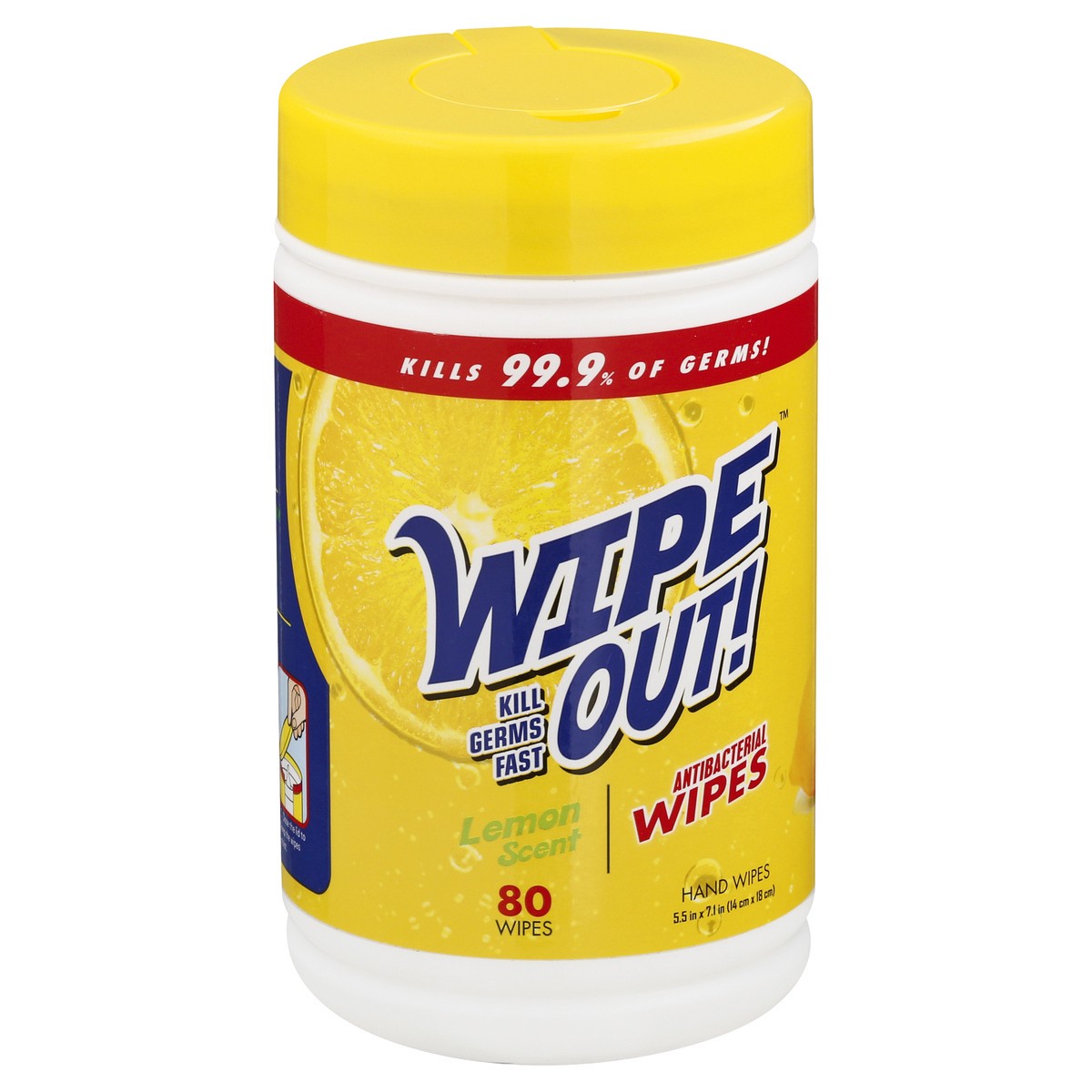 slide 2 of 12, Wipe Out! Antibacterial Fresh Scent Hand Wipes 80 ea, 80 ct