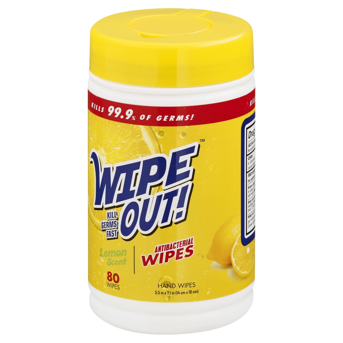 slide 8 of 12, Wipe Out! Antibacterial Fresh Scent Hand Wipes 80 ea, 80 ct