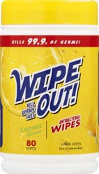 Wipe Out! Antibacterial Fresh Scent Hand Wipes 80 ea