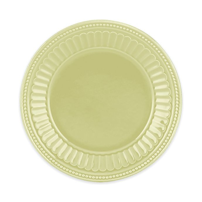 slide 1 of 1, Lenox French Perle Groove Salad Plate - Pistachio, 1 ct