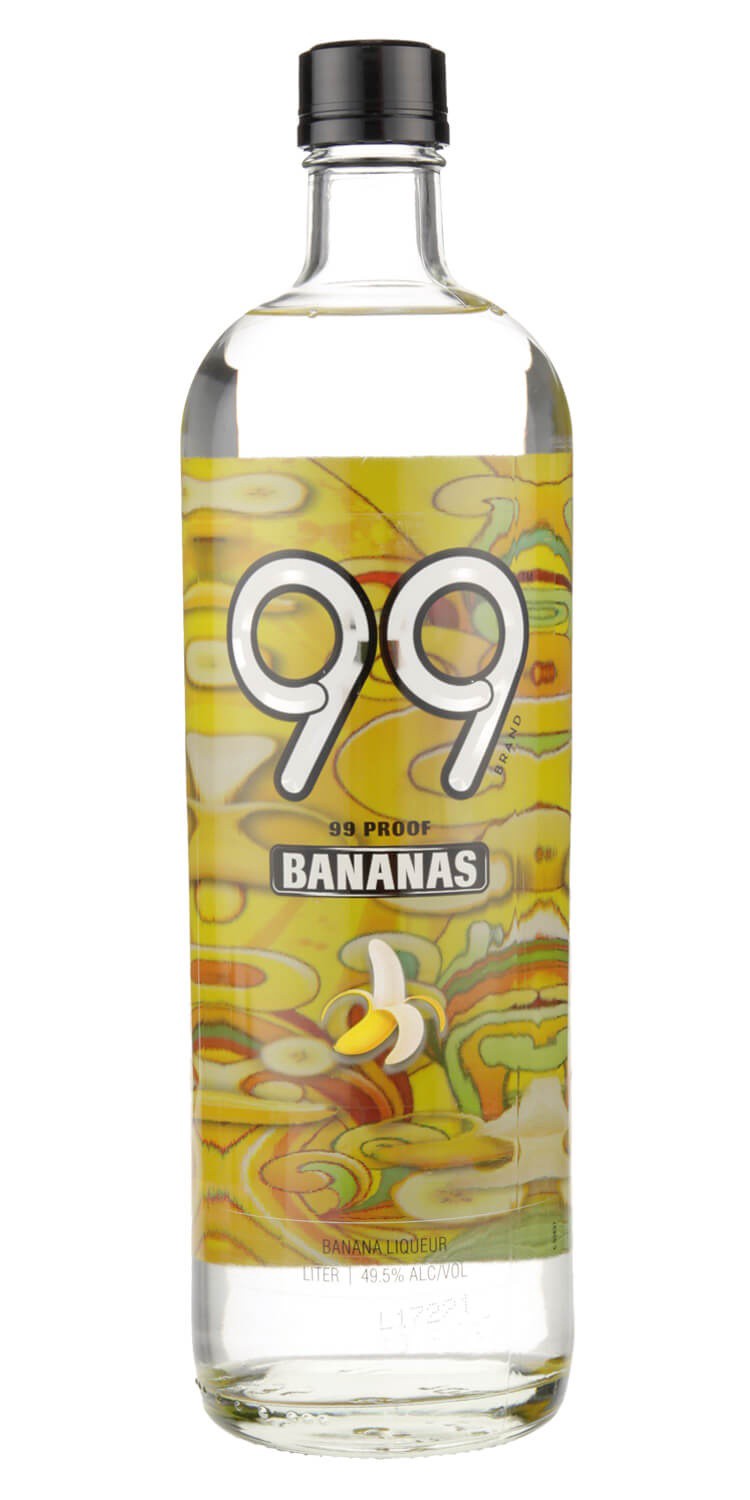 slide 1 of 1, 99 Banana Schnapps, 750 ml